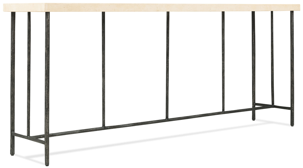 Driftwood Console Table Beige / Gray - Beige / Dark Gray by Hooker Furniture - View 1