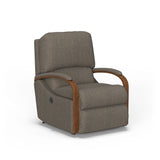 Woodlawn Traditional Fabric Power Rocking Recliner | Flexsteel