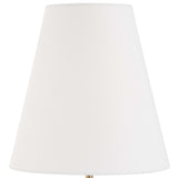 Cardoni Buffet Lamp Smoke - Gold / White by Uttermost - View 5