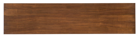 Melange Lloyds Leopard Entertainment Credenza - Dark Brown / White by Hooker Furniture - View 6