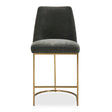 Hanni Counter Stool Charcoal - Dark Gray by Uttermost - View 1