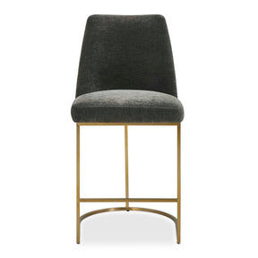 Hanni Counter Stool Charcoal - Dark Gray by Uttermost - View 1