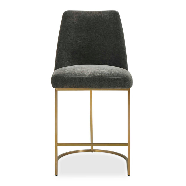 Hanni Counter Stool Charcoal - Dark Gray by Uttermost - View 1