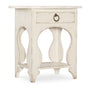 Americana One-Drawer Oval Nightstand - White by Hooker Furniture - View 1