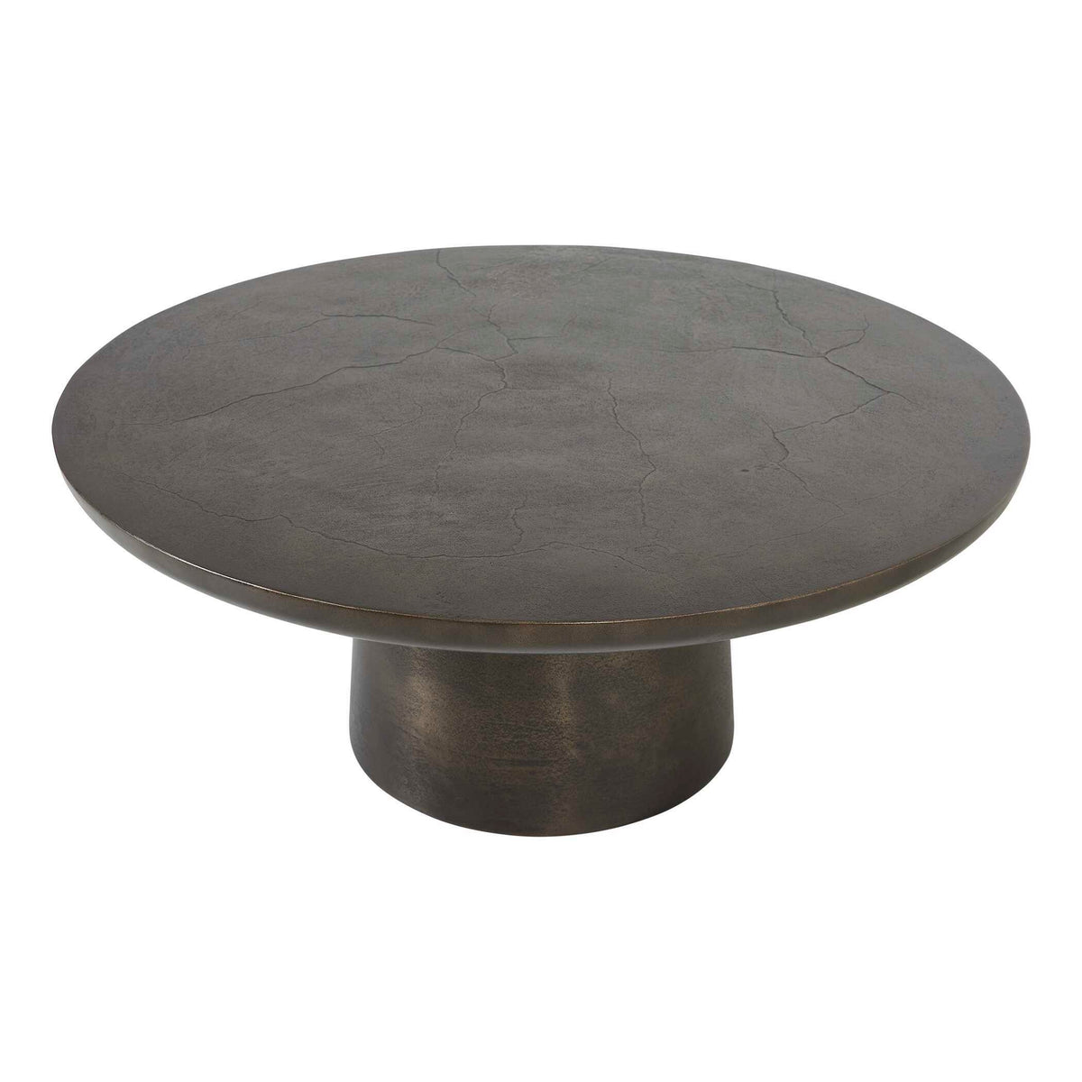 Madrone Indoor-Outdoor Coffee Table - Bronze by Uttermost - View 4