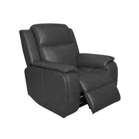 Ziggy Power Recliner With Power Headrest, Lumbar, Heat & Massage - Iron | Flexsteel