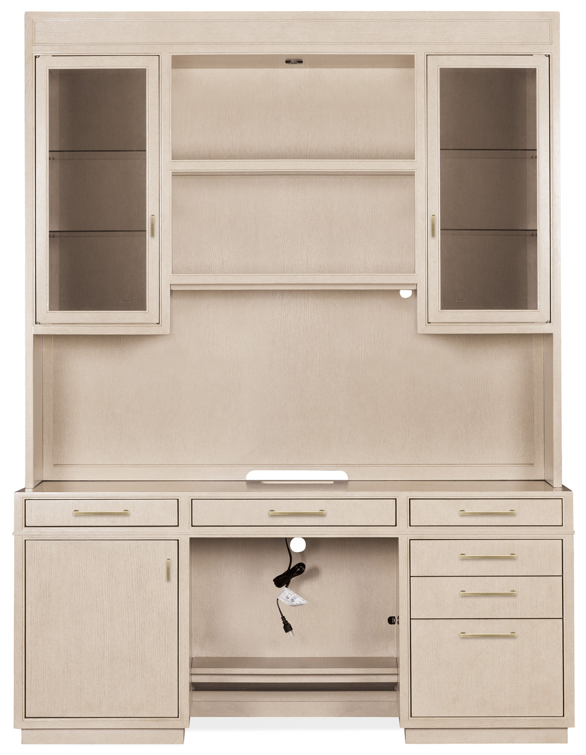 Credenza Polished Limestone - Beige by Hooker Furniture - View 7