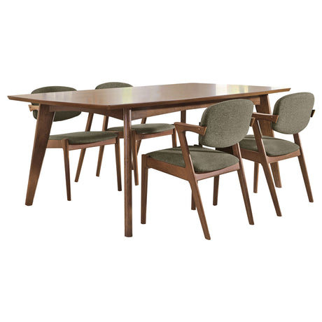 Marcella Dark Walnut 5-piece Dining Set - sold by Home Elegance USA