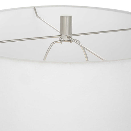 Repetition Marble Table Lamp - White by Uttermost - View 7