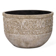 Regalia Indoor-Outdoor Stone Planter - Light Brown by Uttermost - View 1