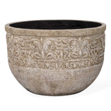 Regalia Indoor-Outdoor Stone Planter - Light Brown by Uttermost - View 1