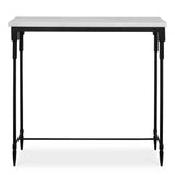 Bourges Marble Console Table - White / Black by Uttermost - View 1