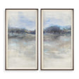 Thinking Of You Landscape Prints (Set of 2) - Light Gray by Uttermost - View 1