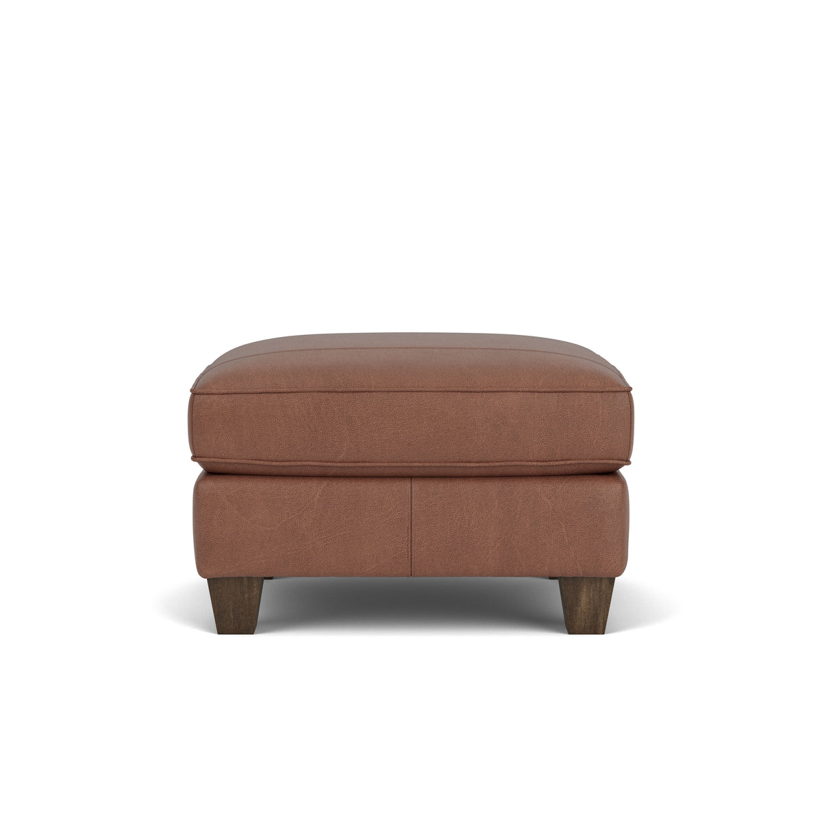 Dana Leather Ottoman | Flexsteel