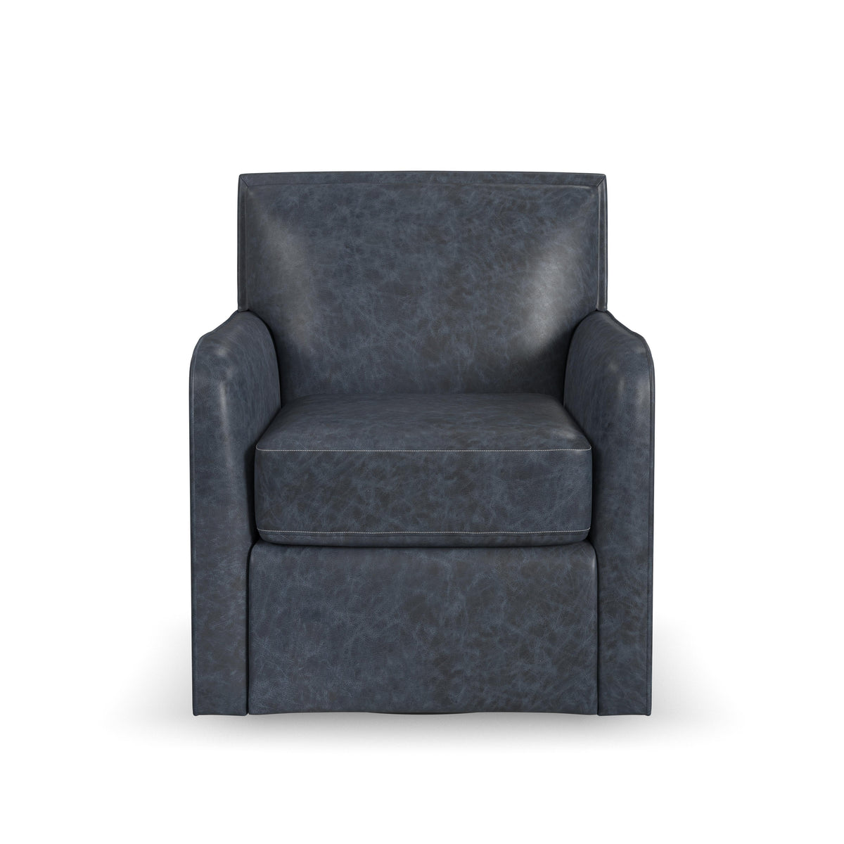 Beckett Transitional Leather Swivel Chair | Flexsteel