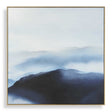 Cold Shoulder Hand Painted Landscape Art - Blue by Uttermost - View 1
