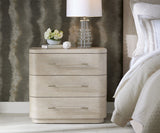 Modern Mood Three Drawer Nightstand - Beige by Hooker Furniture - View 2