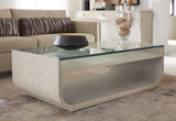 Modern Mood Rectangle Coffee Table - Beige by Hooker Furniture - View 4