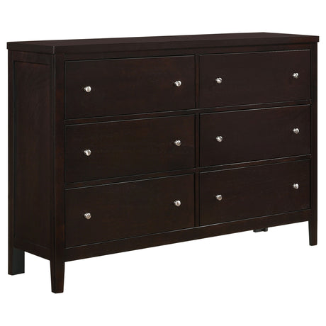 Pocatello Cappuccino 5-piece Queen Bedroom Set - sold by Home Elegance USA