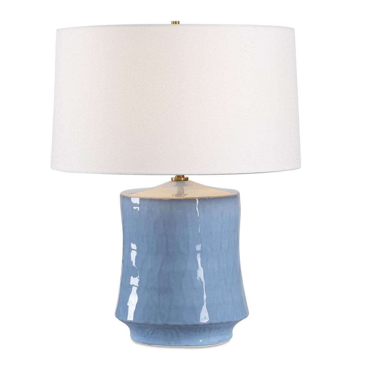 Kamara Powder Table Lamp - Blue by Uttermost - View 1