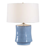 Kamara Powder Table Lamp - Blue by Uttermost - View 1