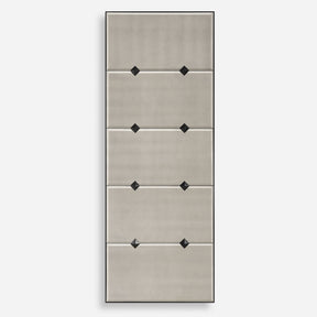 Serchio Oversized Iron Mirror - Gray by Uttermost - View 1