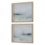 Breezy Vista Vista Framed Prints (Set of 2) - Light Blue by Uttermost - View 4
