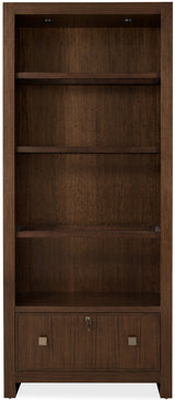 Archives Bookcase Dark Wood - Dark Brown by Hooker Furniture - View 4