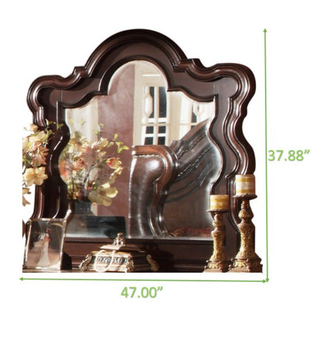 Bella Traditional Style 4 Pc King Bed in Dark Walnut - sold by Home Elegance USA