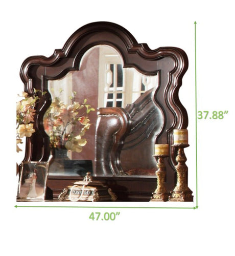 Bella Traditional Style Queen 5pc Bedroom set made with wood in Dark Walnut - sold by Home Elegance USA