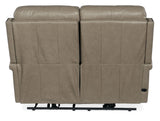 Vaughn Zero Gravity Loveseat With Power Headrest - Gray by Hooker Furniture - View 2