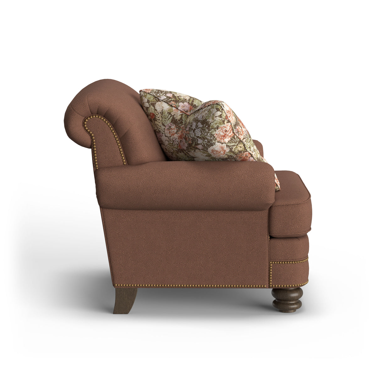 Bay Bridge Fabric Chair, Nailhead Trim | Flexsteel