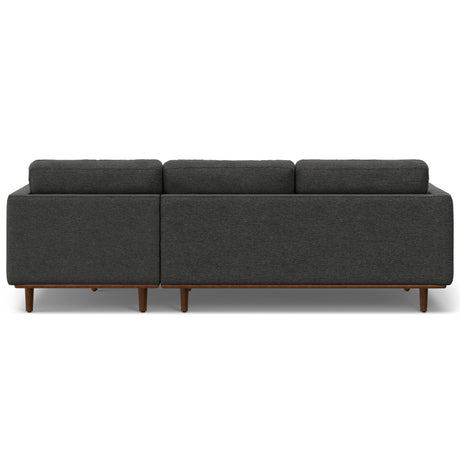 Morrison - Right Sectional Sofa - Charcoal Grey - sold by Home Elegance USA
