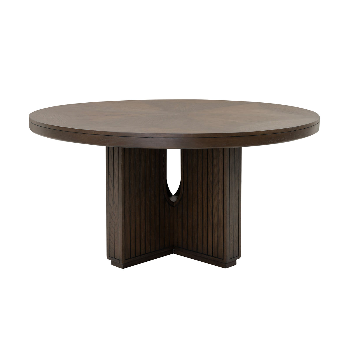 Athens Round Dining Table - Chocolate Brown | Flexsteel