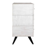 Vivi 3 Drawer Chest - White by Uttermost - View 5