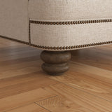 Bay Bridge Fabric Sofa, Nailhead Trim | Flexsteel