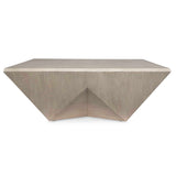 Collins Modern Coffee Table - Light Gray by Uttermost - View 1