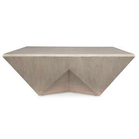 Collins Modern Coffee Table - Light Gray by Uttermost - View 1