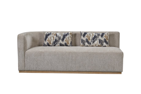 Sofa - Royal Flax and Chaise Loveset - Royal Flax - Combo 2 PC - sold by Home Elegance USA