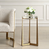 Midas Accent Table - Gold by Uttermost - View 2