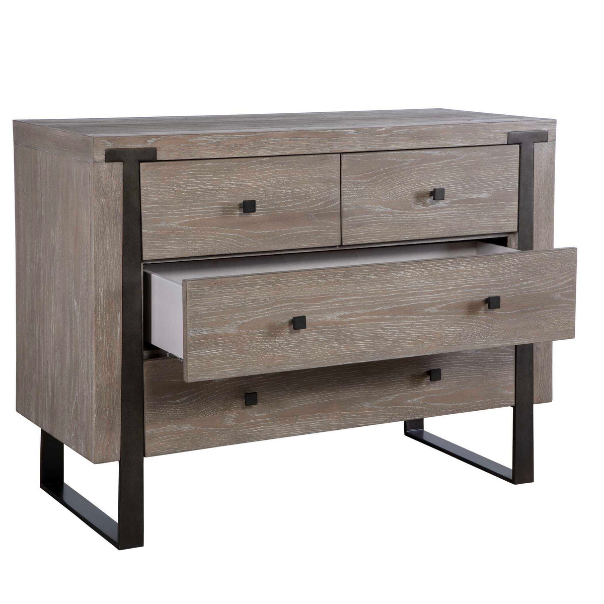 Gabriel Oak Accent Chest - Light Brown by Uttermost - View 7