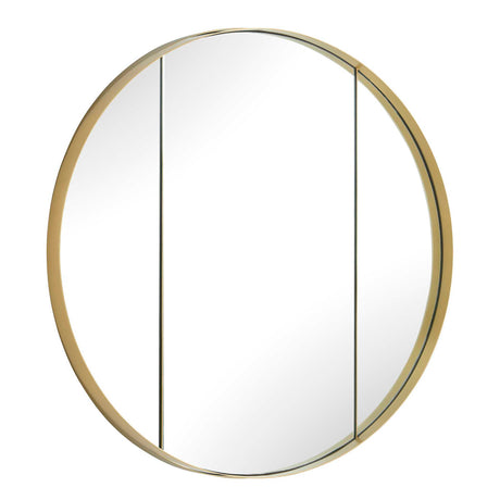 Amram Round Mirror - Gold by Uttermost - View 5