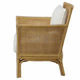 Pacific Rattan Armchair - Beige by Uttermost - View 4