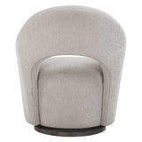 Wander Fabric Swivel Chair - Gray by Uttermost - View 7