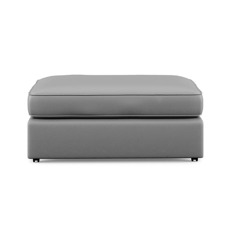 Vail Leather Cocktail Ottoman | Flexsteel