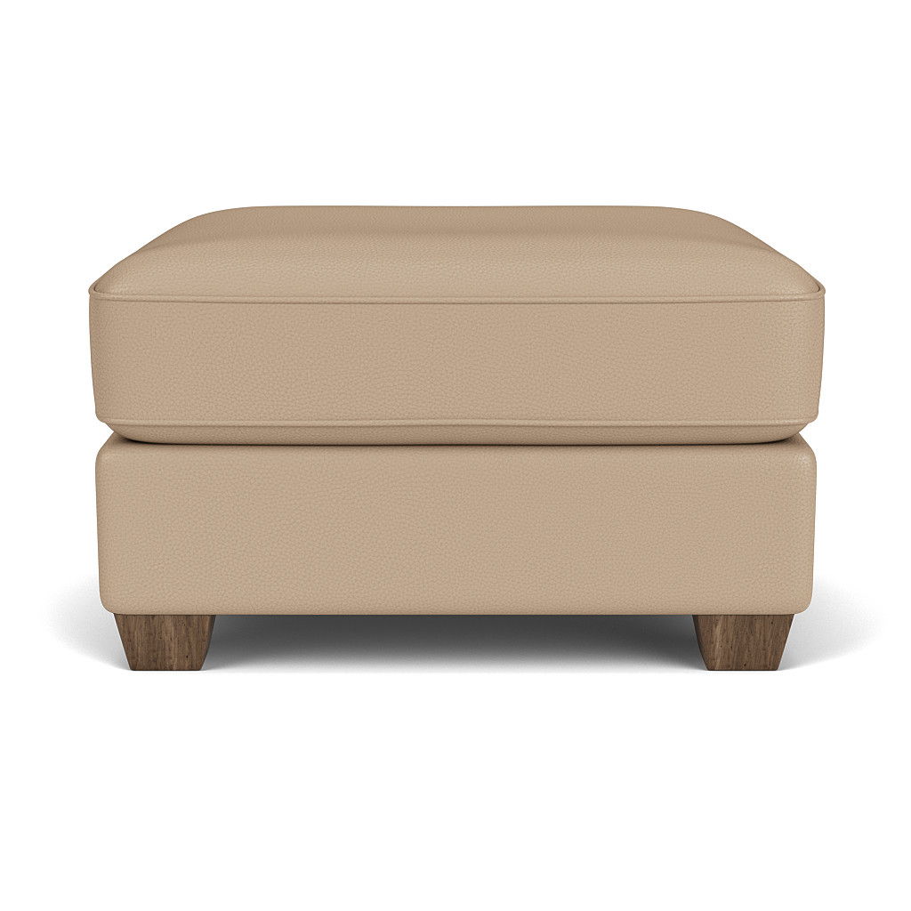 Thornton Leather Ottoman | Flexsteel