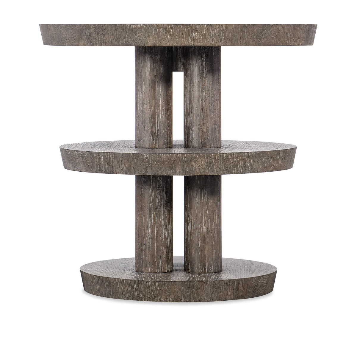 Modern Mood Round Side Table - Dark Brown by Hooker Furniture - View 4