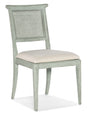 Charleston Upholstered Seat Side Chair (Set of 2) - Light Blue / Beige by Hooker Furniture - View 1