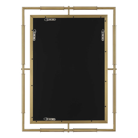 It's All Connected Rectangle Brass Mirror - Gold by Uttermost - View 6