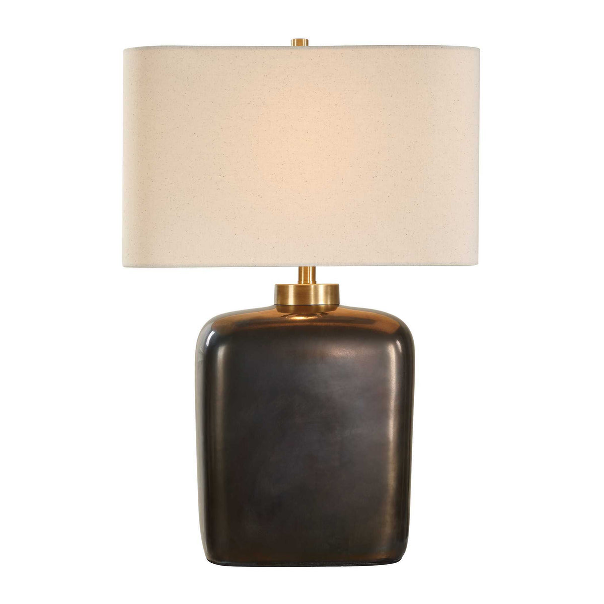 Quentin Table Lamp Dark Bronze - Bronze / White by Uttermost - View 4